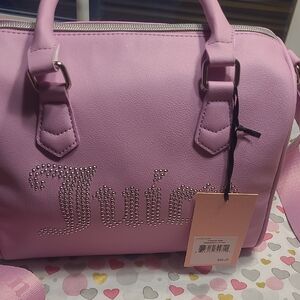NWR Juicy Couture Foundant Pink Obsession Satchel